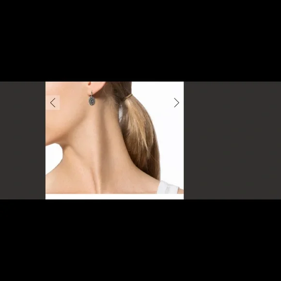 David Yurman Midnight Melange Diamond Earrings - Picture 3 of 6